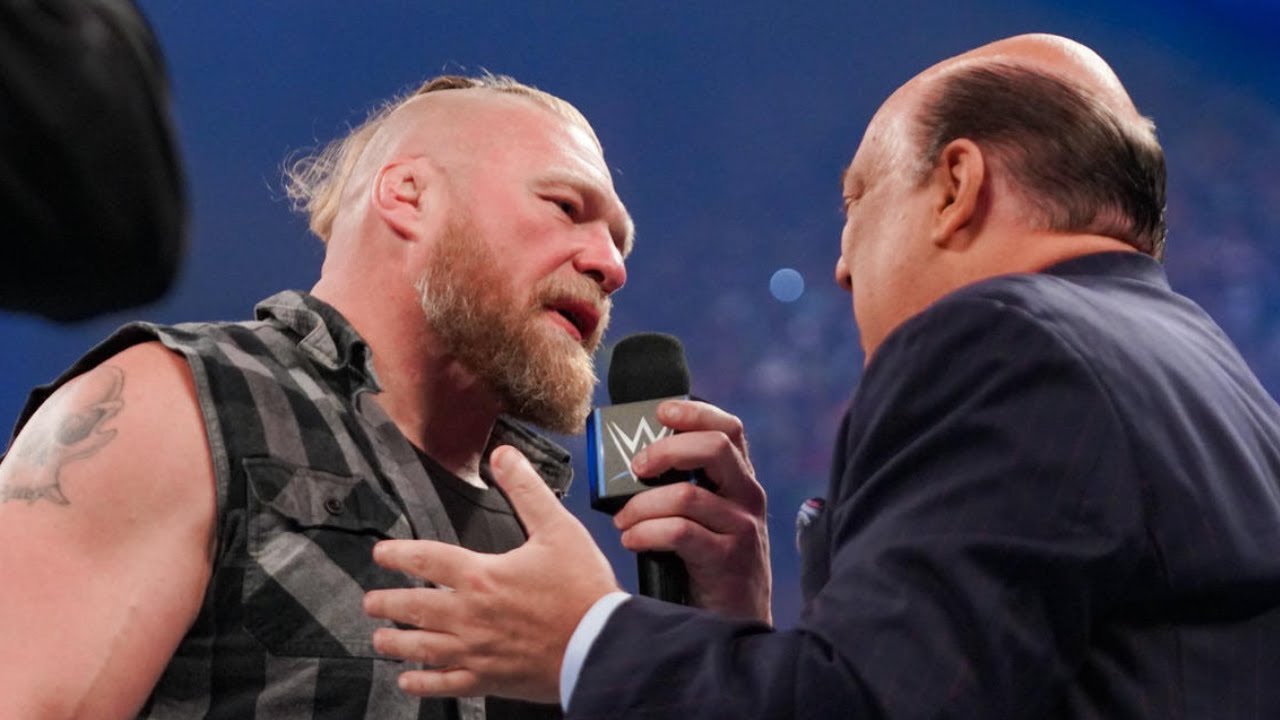 Брок Леснар возвращается и пытается провести F-5 против Пола Хеймана: SmackDown, 10 сентября 2021 г.