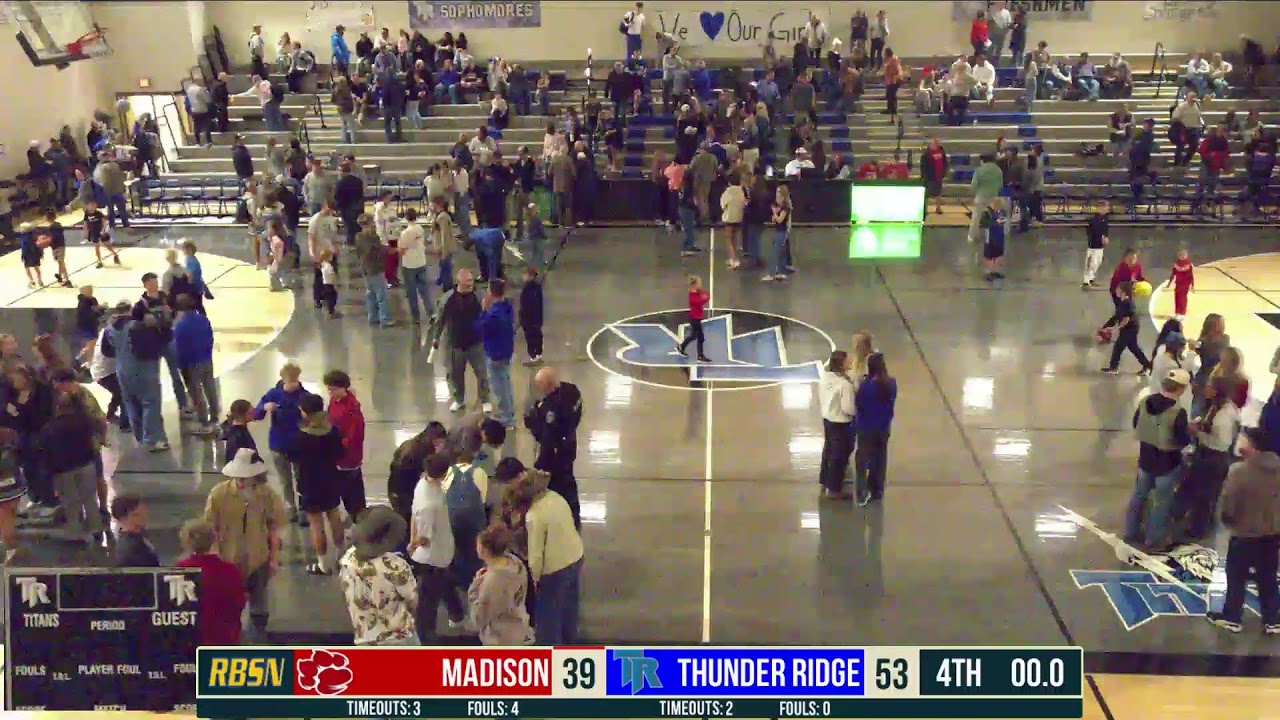 HS Boys Basketball: Thunder Ridge vs. Madison Regular Season play. Feb. 11, 2026