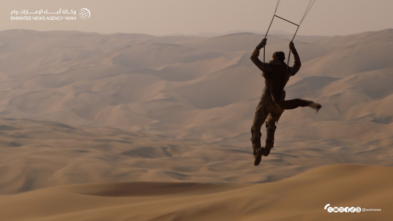 صحراء ليوا في أبوظبي تتصدر الإعلان التشويقي الأول لفيلم الكثيب Dune بجزئه الثالث