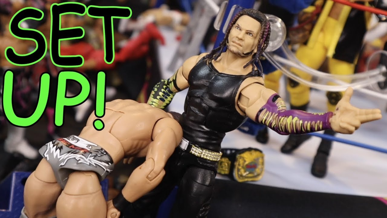 MASSIVE WWE Action Figure SET UP 