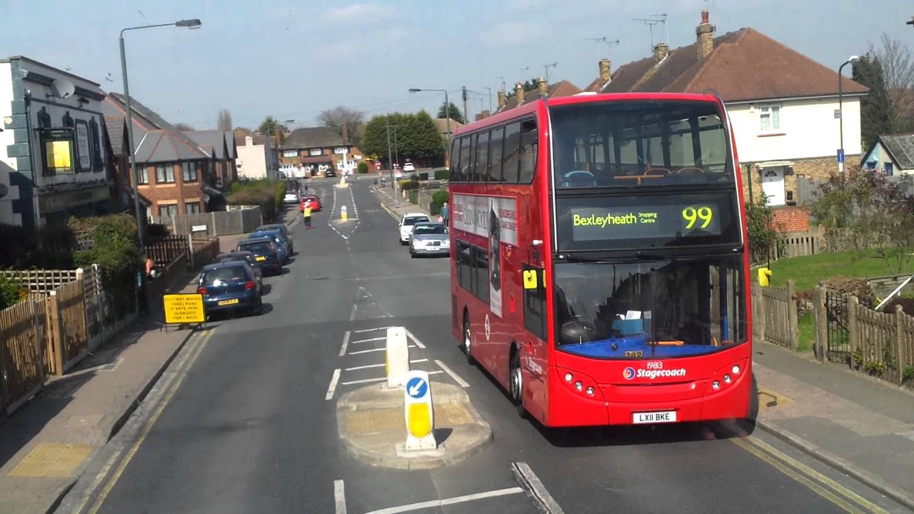 Route 99 on Diversion in Slade Green