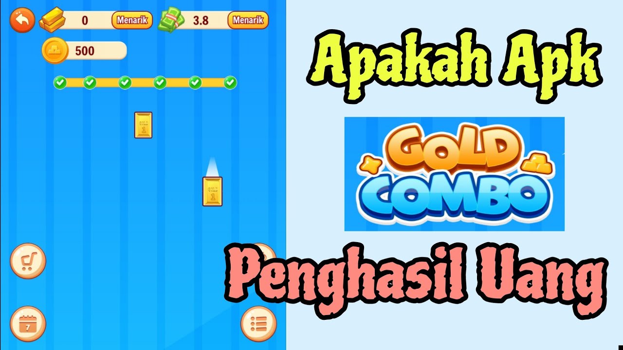 Benarkah Aplikasi Gold Combo Penghasil Uang! Terbukti Membayar atau TIPU-TIPU?