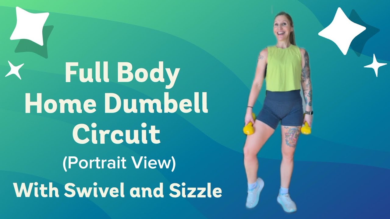 Home Full Body 5-Minute Dumbbell Circuit | Home Workout | Dumbbell Workout