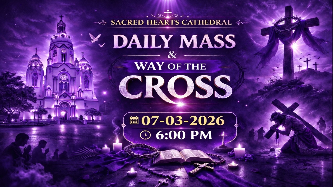LIVE|SACRED HEARTS' CATHEDRAL|06:00PM|DAILY MASS|07-03-2026|TUTICORIN DIOCESE