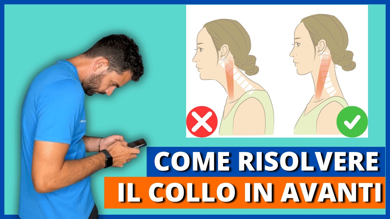 COLLO IN AVANTI? 3 esercizi per correggere la postura e ridurre i sintomi cervicali