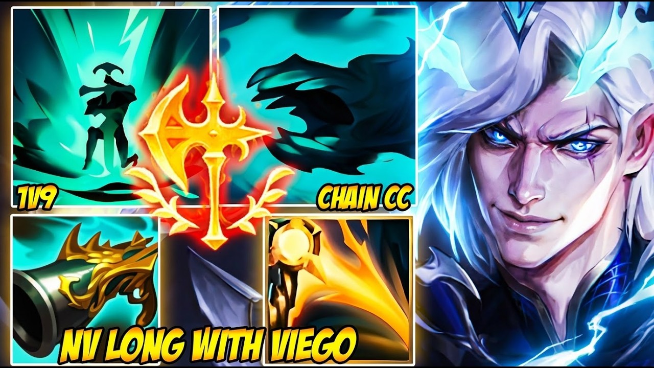 WILD RIFT CHINA NV LONG WITH VIEGO - W STUN INTO INFINITE R RESETS | build runes