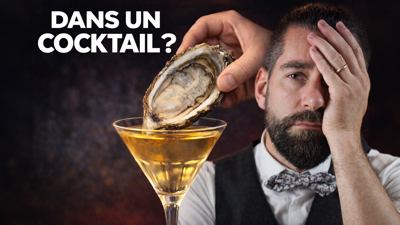 Tomate, parmesan, huître : et si on pensait les cocktails comme en cuisine ?