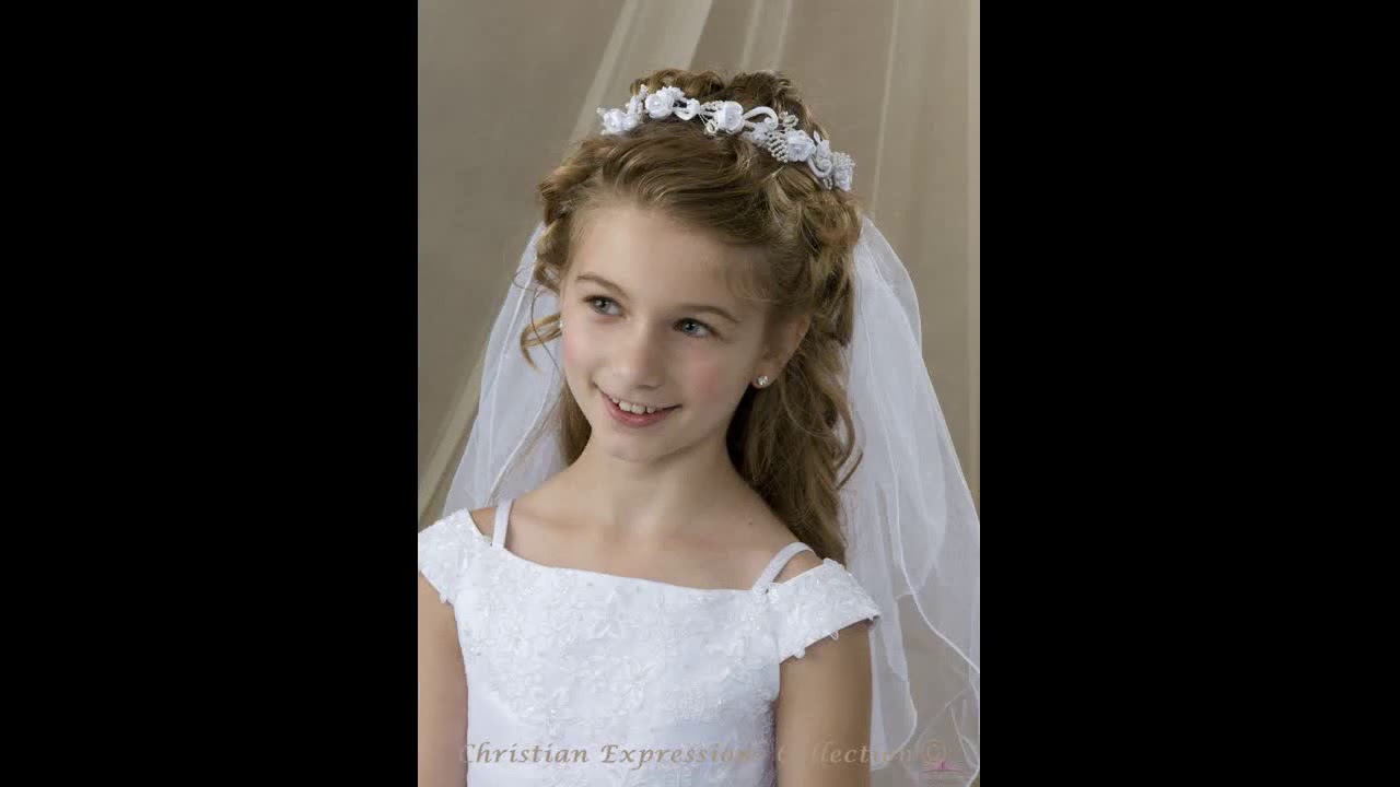 Hairstyles For First Holy Communion