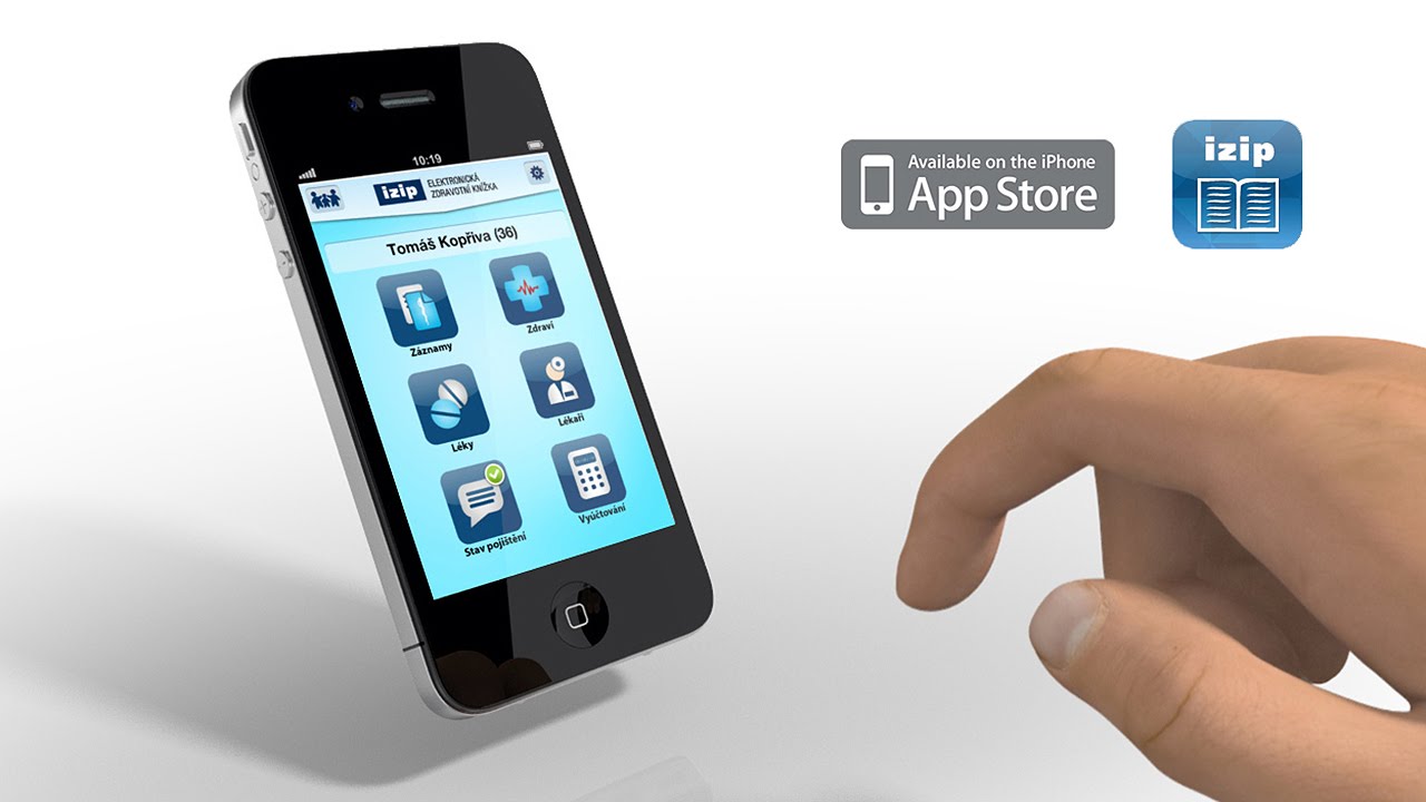 IZIP - elektronick&aacute; zdravotn&iacute; kn&iacute;žka - iPhone