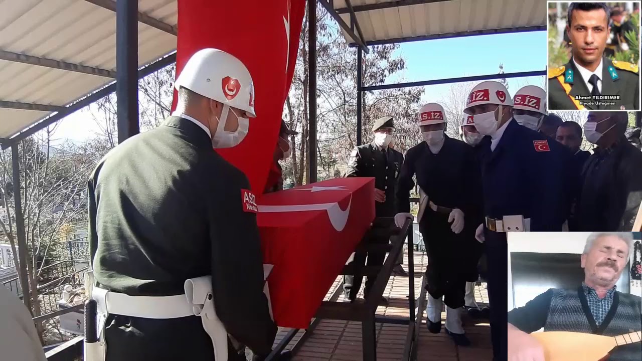 Aşık Yemlihanın Yeğeni Üsteğmen Ahmet Yıldırımer'e Ağıdı
