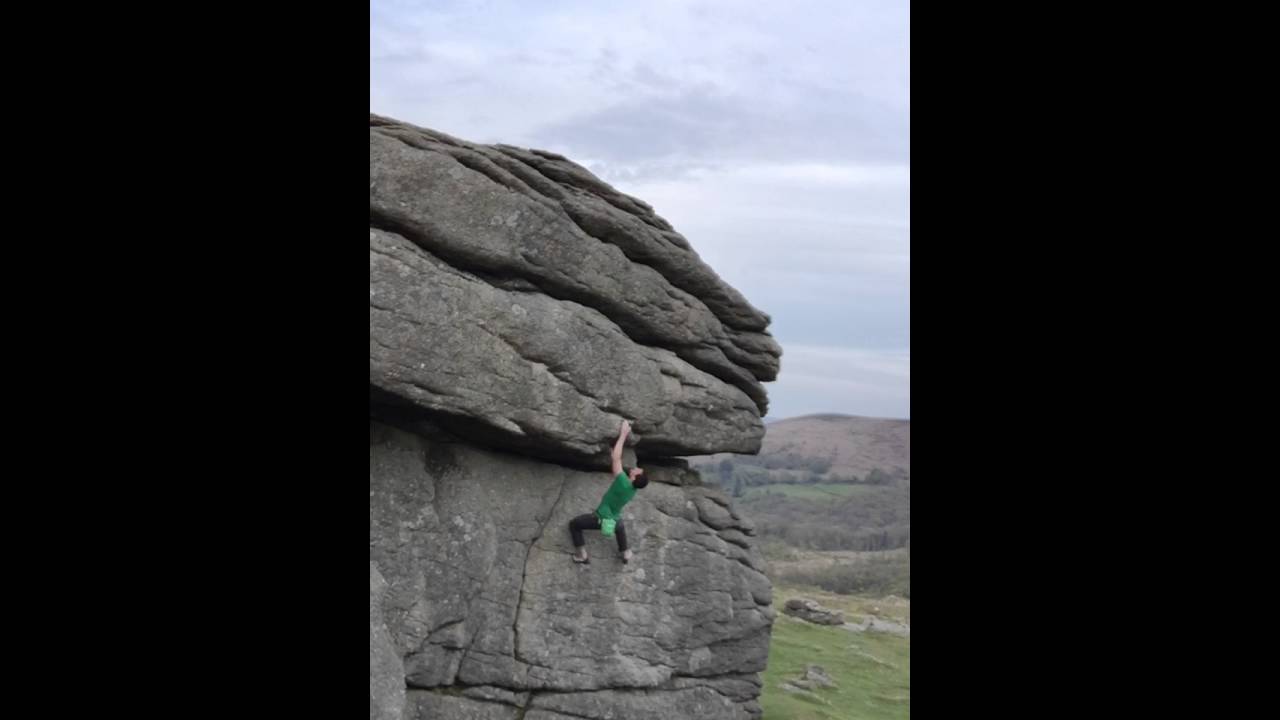 Aerobic Wall at Hound Tor