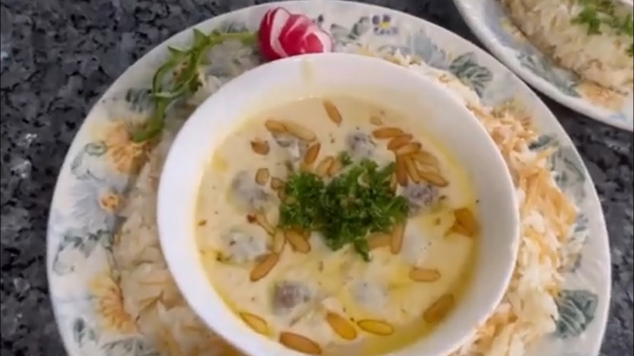 شاكرية باللحم و داوود باشا باللبن على الطريقة الشامية