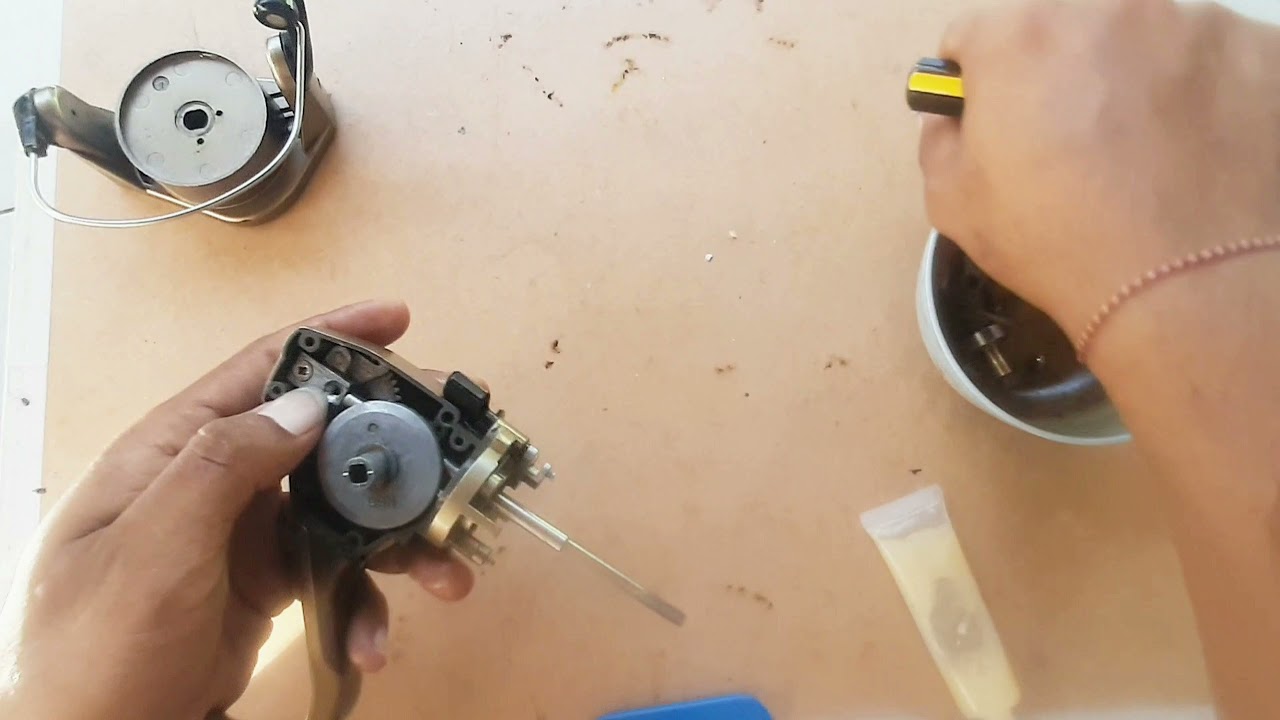 Memperbaiki anti reverse & bail arm reel || shimano navi 6000