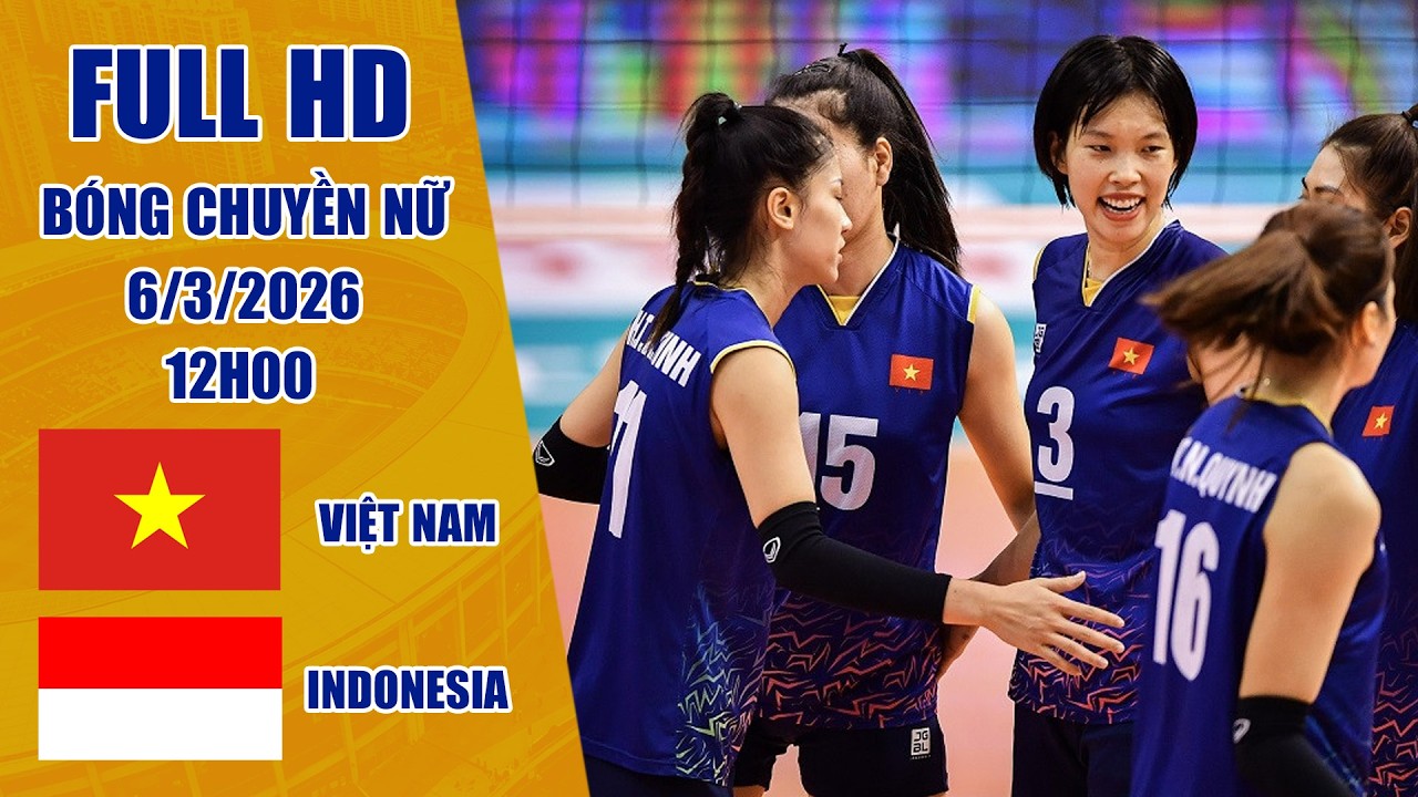 Việt Nam - Indonesia | Việt Nam kiên cường, hái quả ngọt sau 5 set đấu căng thẳng