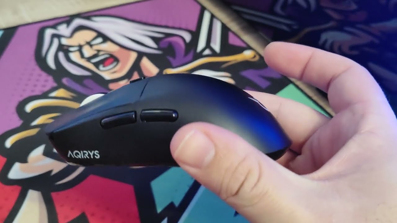 Aqirys Nova - Gaming Mouse - PixArt 3950/8K - Short Preview & Click Sound