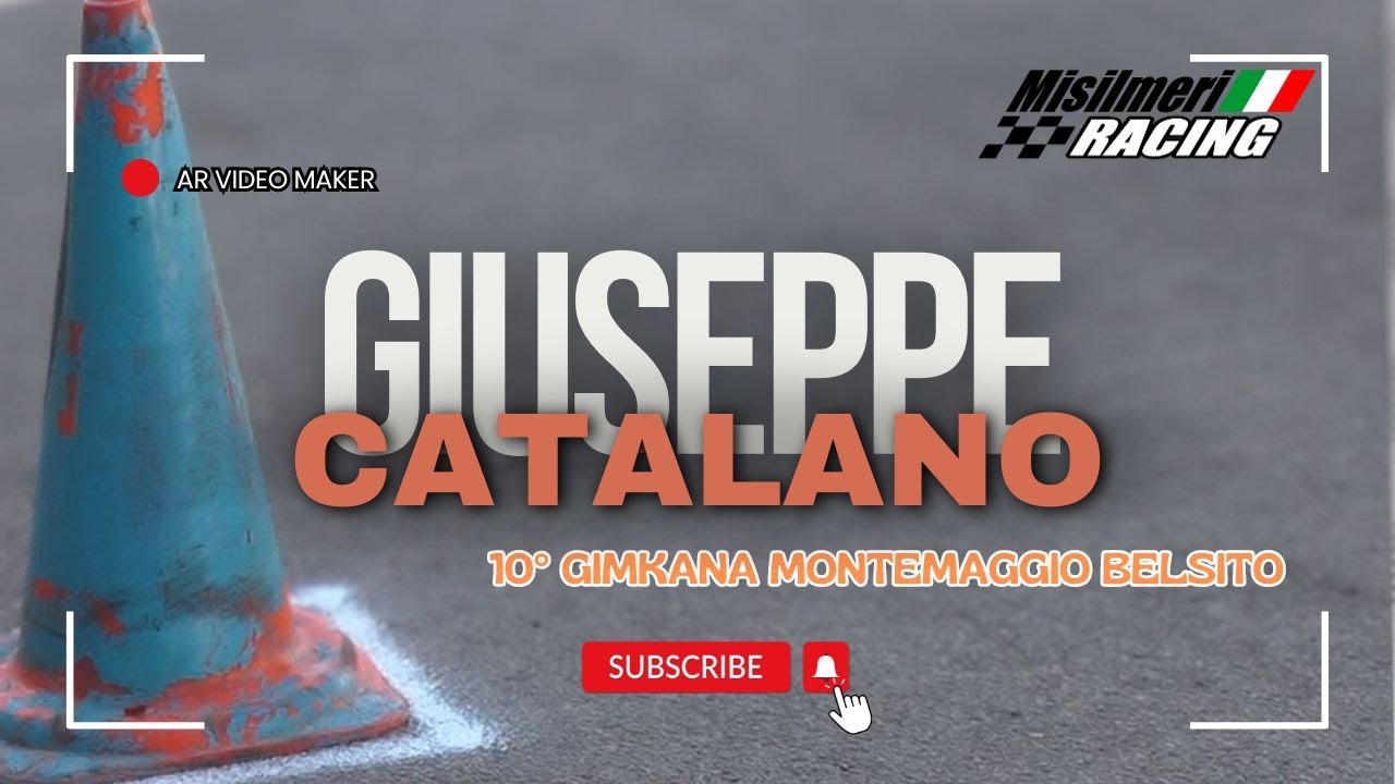 10 Gimkana  Montemaggiore Belsito -  Catalano Giuseppe in coppia e individuale