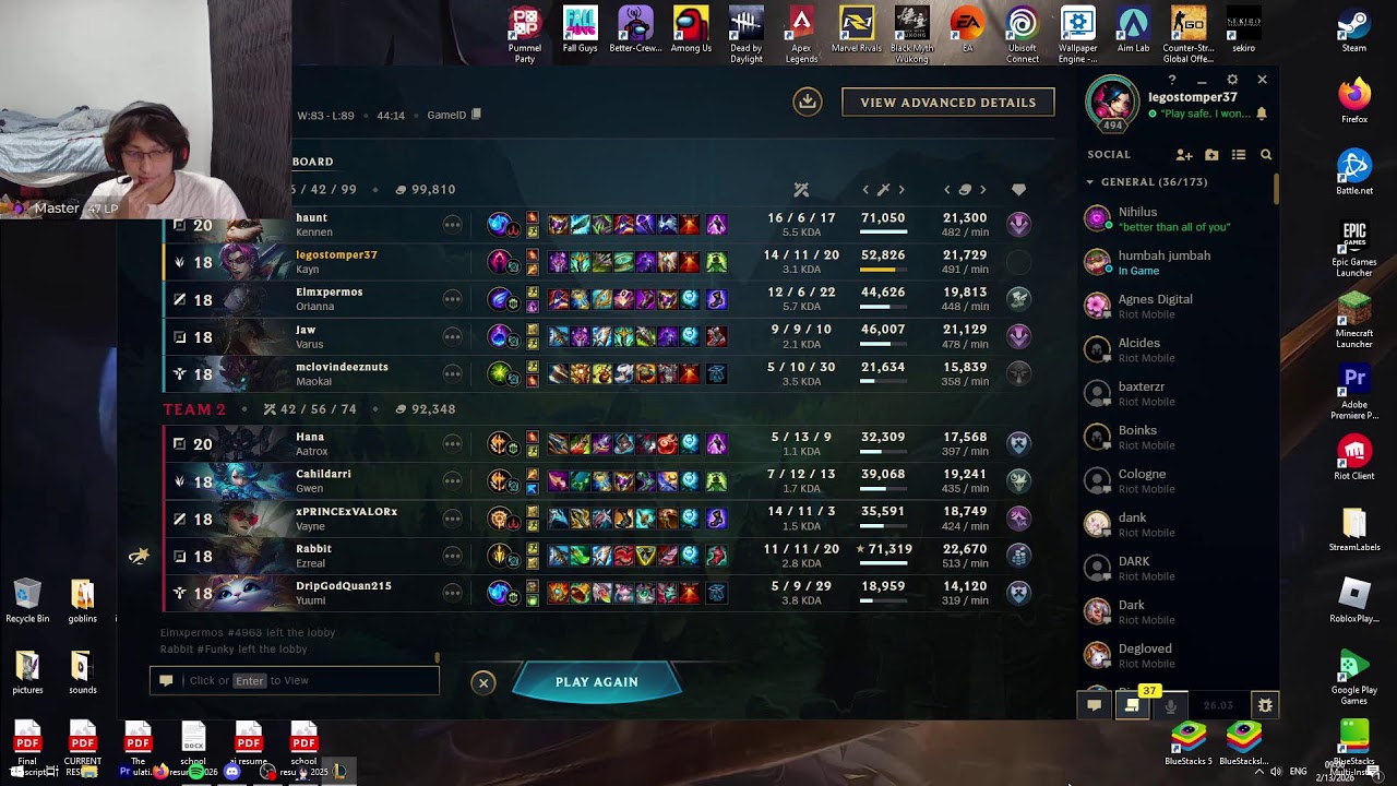 🔴BEST KAYN TOP NA🔴MASTERS ACHIEVED🔴GM NEXT🔴