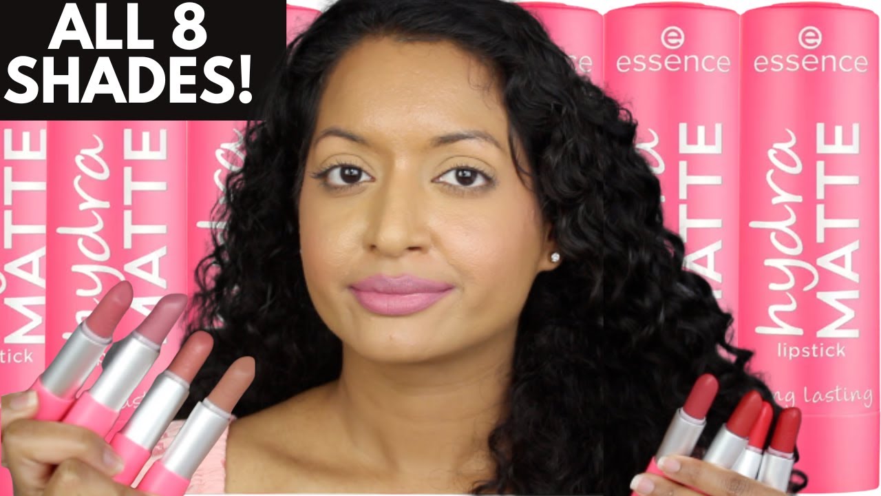 Essence Hydra Matte Lipsticks Review