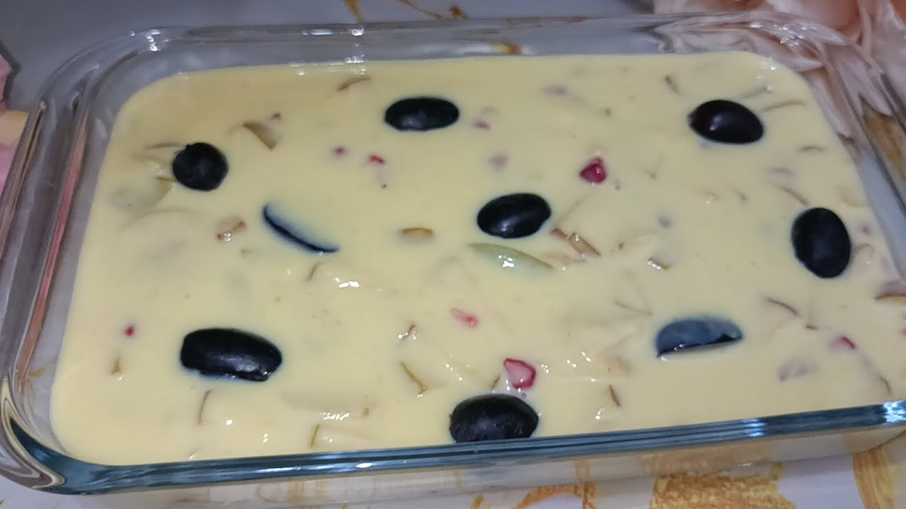 Iftar special custard recipe