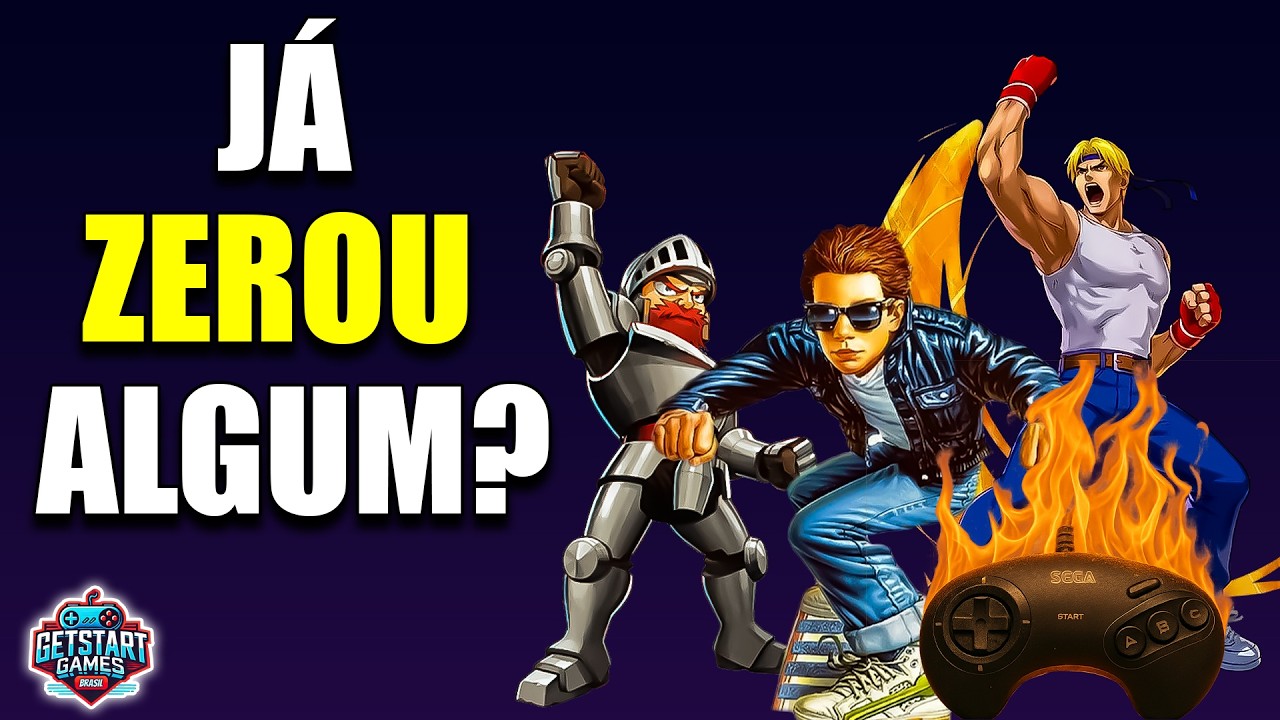 Os 10 Jogos Mais DIFÍCEIS do Mega Drive — Você Zerou Algum?