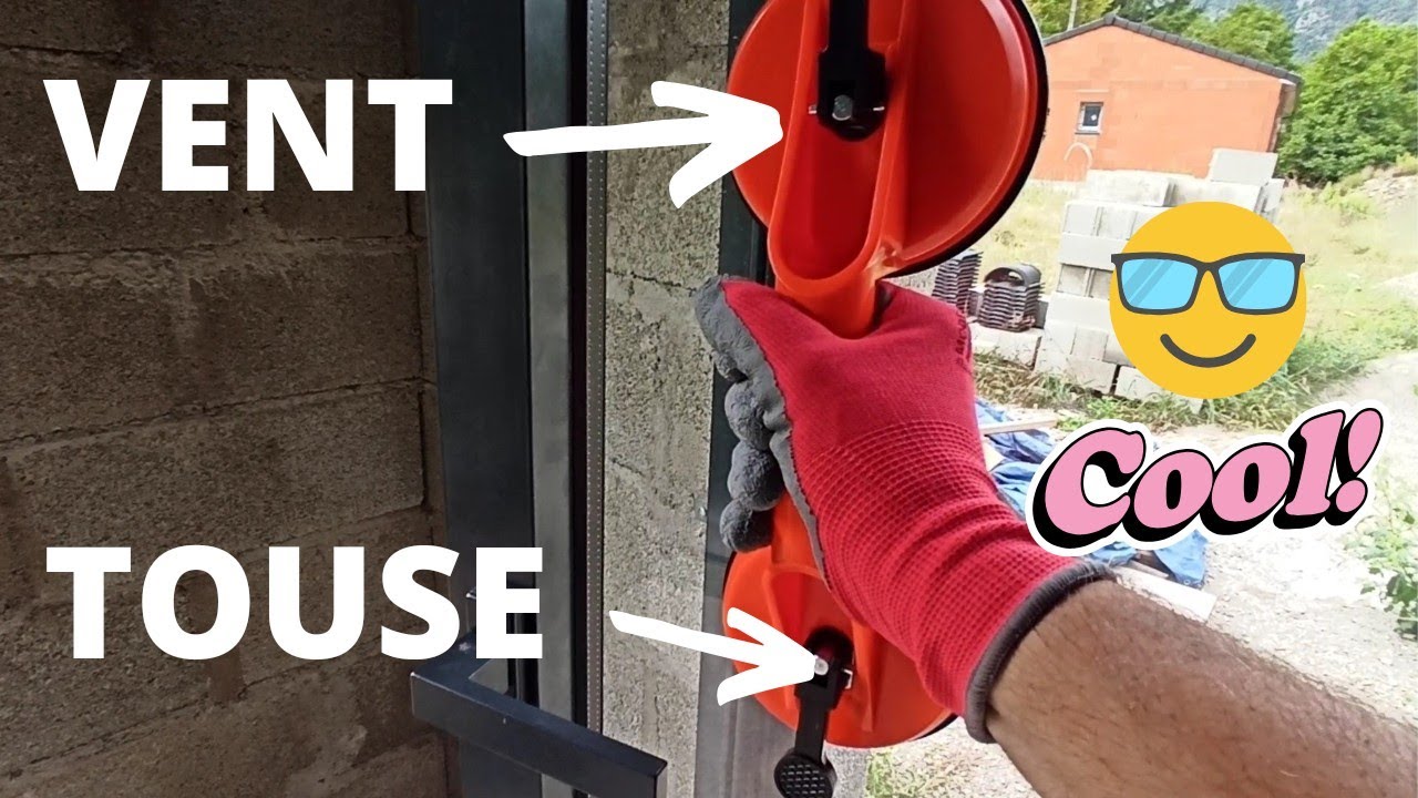 Construction de Maison : Posez Facilement vos Fenêtres avec des Ventouses !