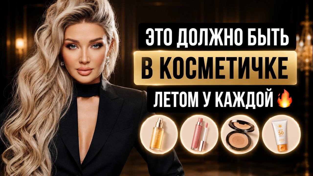 ЭТО ДОЛЖНО БЫТЬ В КОСМЕТИЧКЕ ЛЕТОМ У КАЖДОЙ🔥