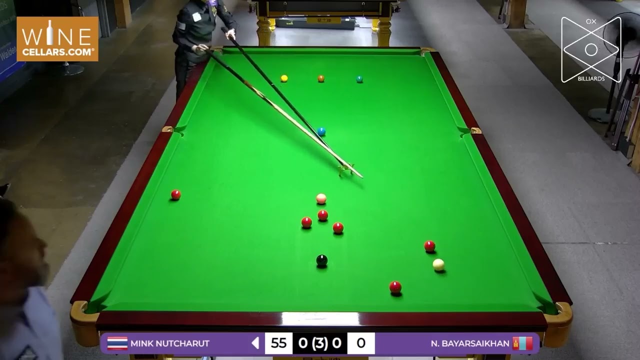 Mink Nutcharut v Narantuya Bayarsaikhan | 2024 WineCellars.com US Women's Snooker Open