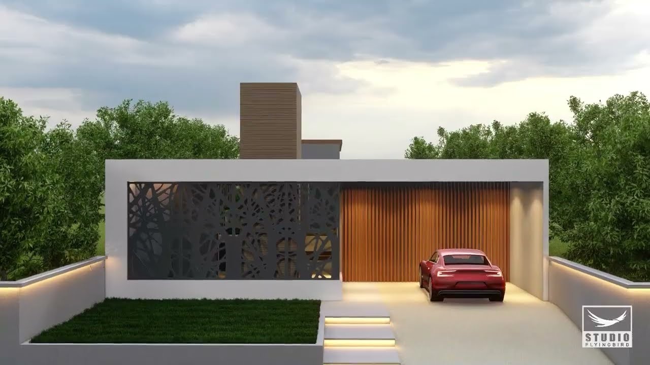 Tropical Small House Design | Modern Design in Nature