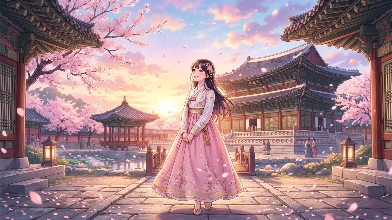 Spring in Seoul 🌸 | Anime Style Palace Story