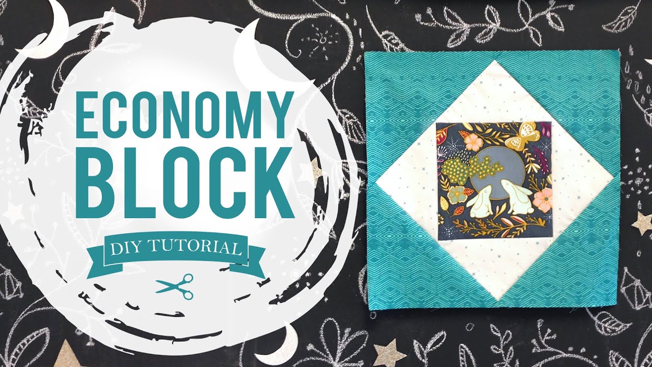 AGF Quilt Block Collection: Economy Quilt Block Tutorial featuring Nightfall by Maureen Cracknell