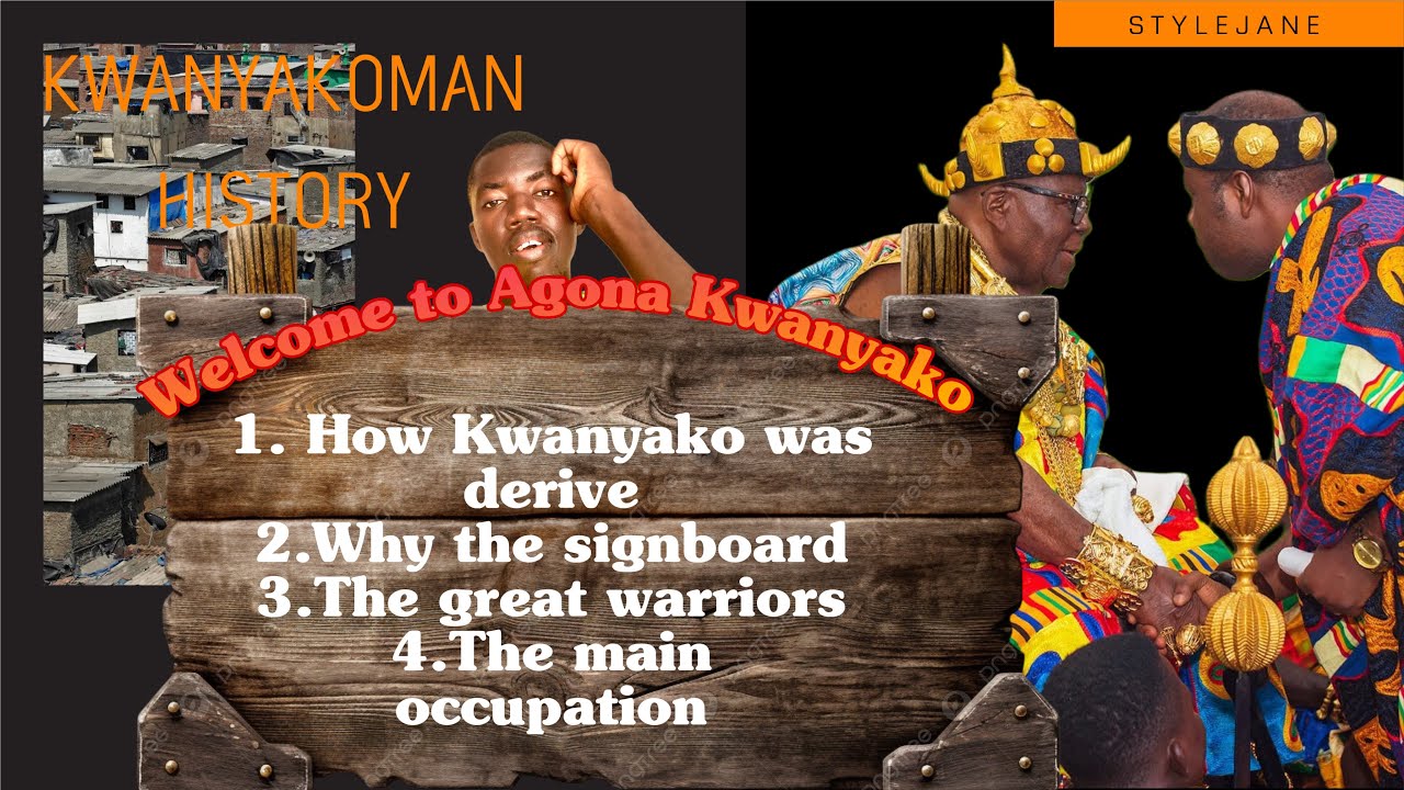 The true history of Agona Kwanyako (the signboard and beautiful place)
