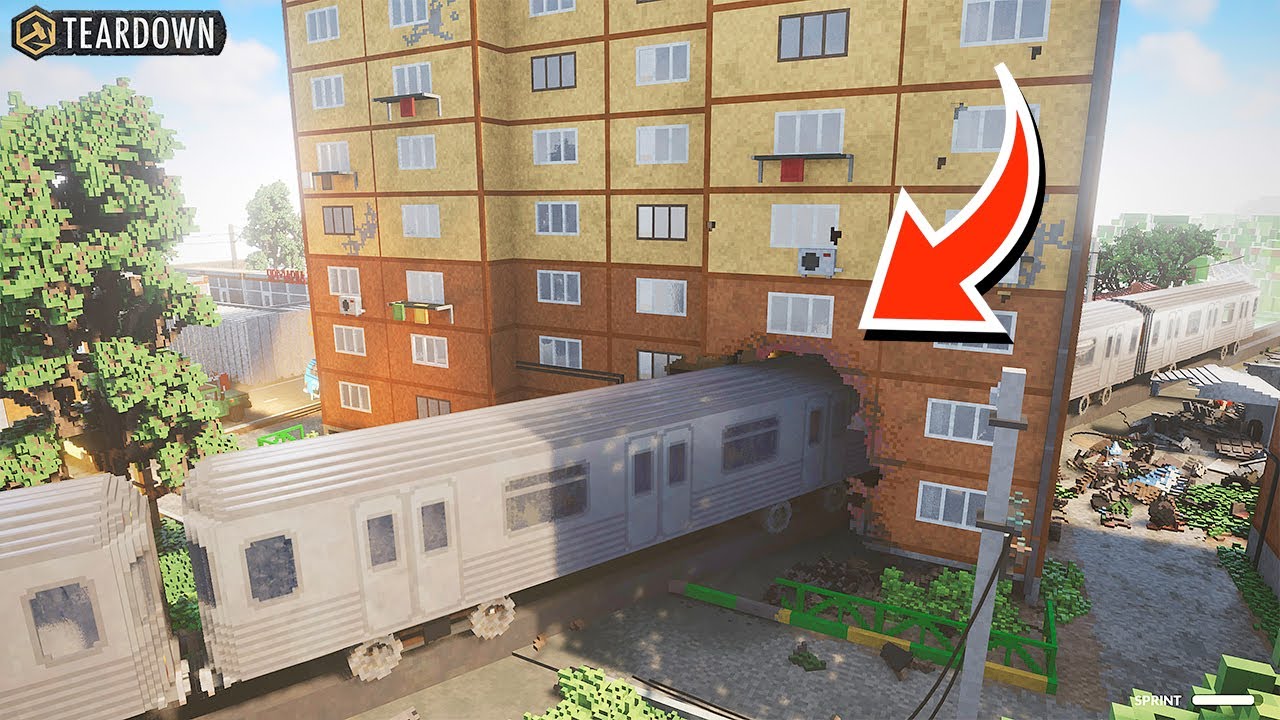 В ВАШЕЙ КВАРТИРЕ ПОЕДЕТ ПОЕЗД! ЖД ПУТИ СКВОЗЬ ДОМ ► Teardown