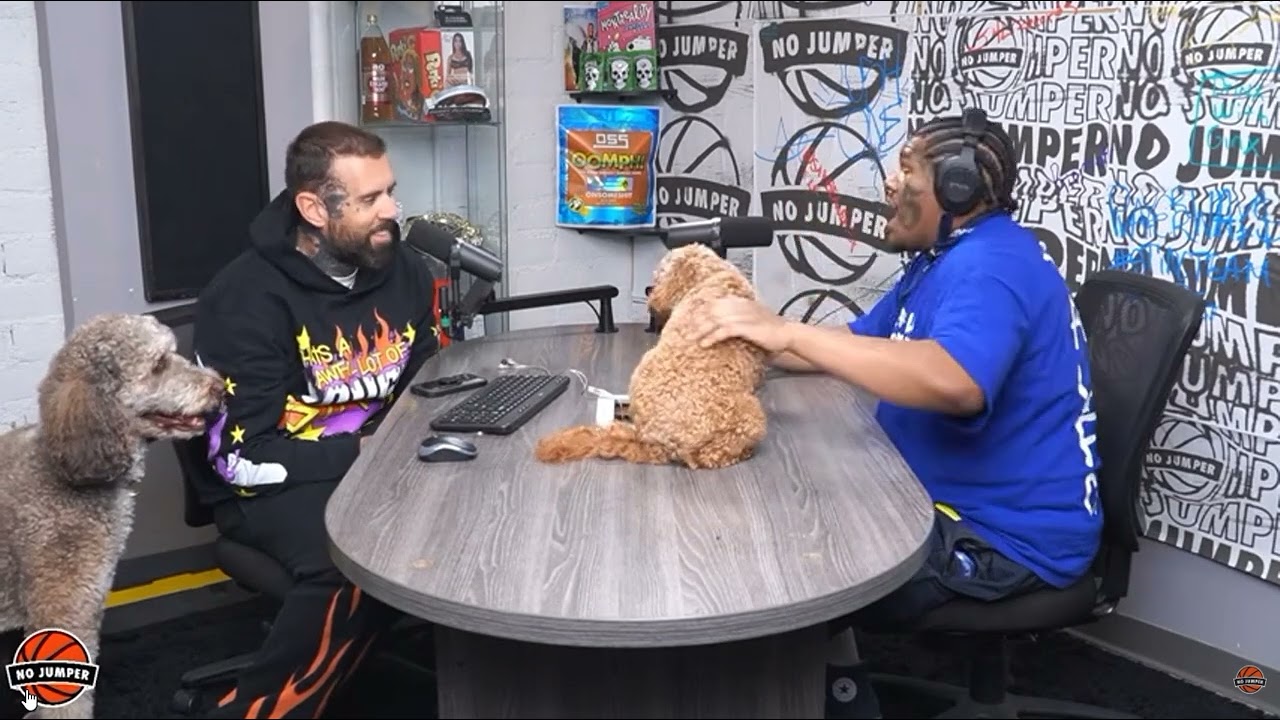 adam22 and crip make talks about alley fade with Deen