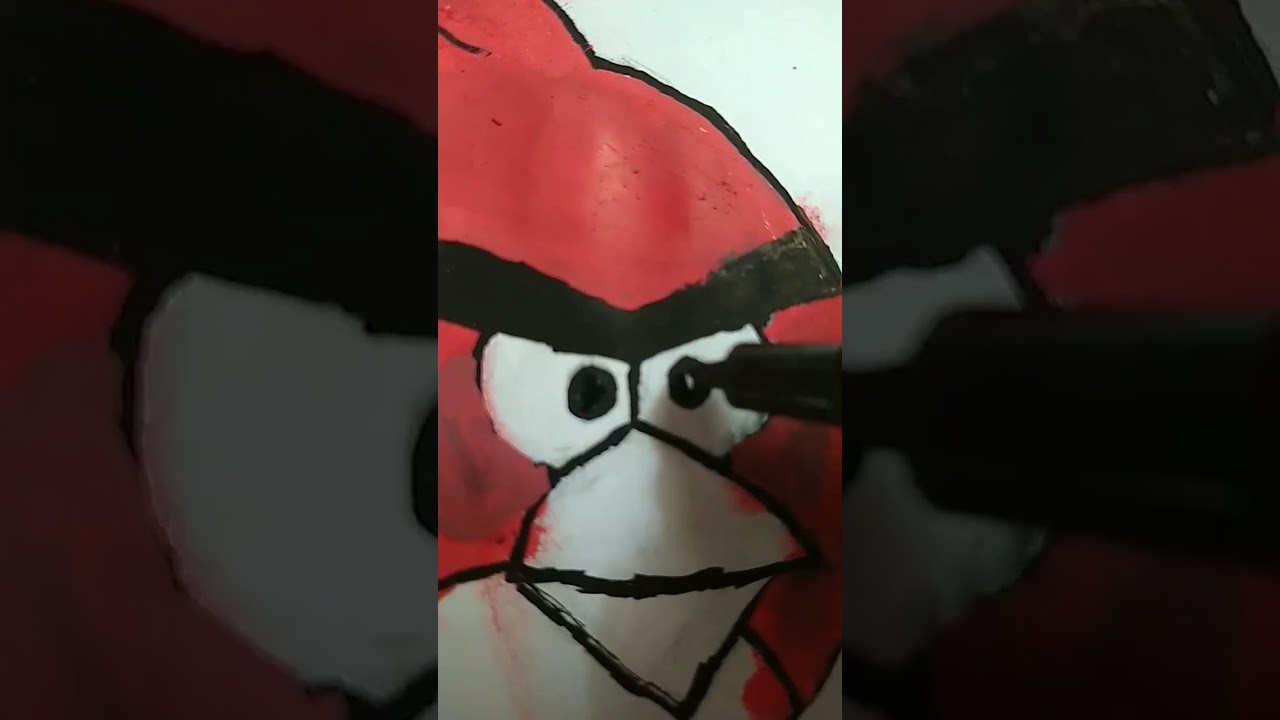 Drawing Red With Posca Pens! ❤️ Subscribe if you like the video!