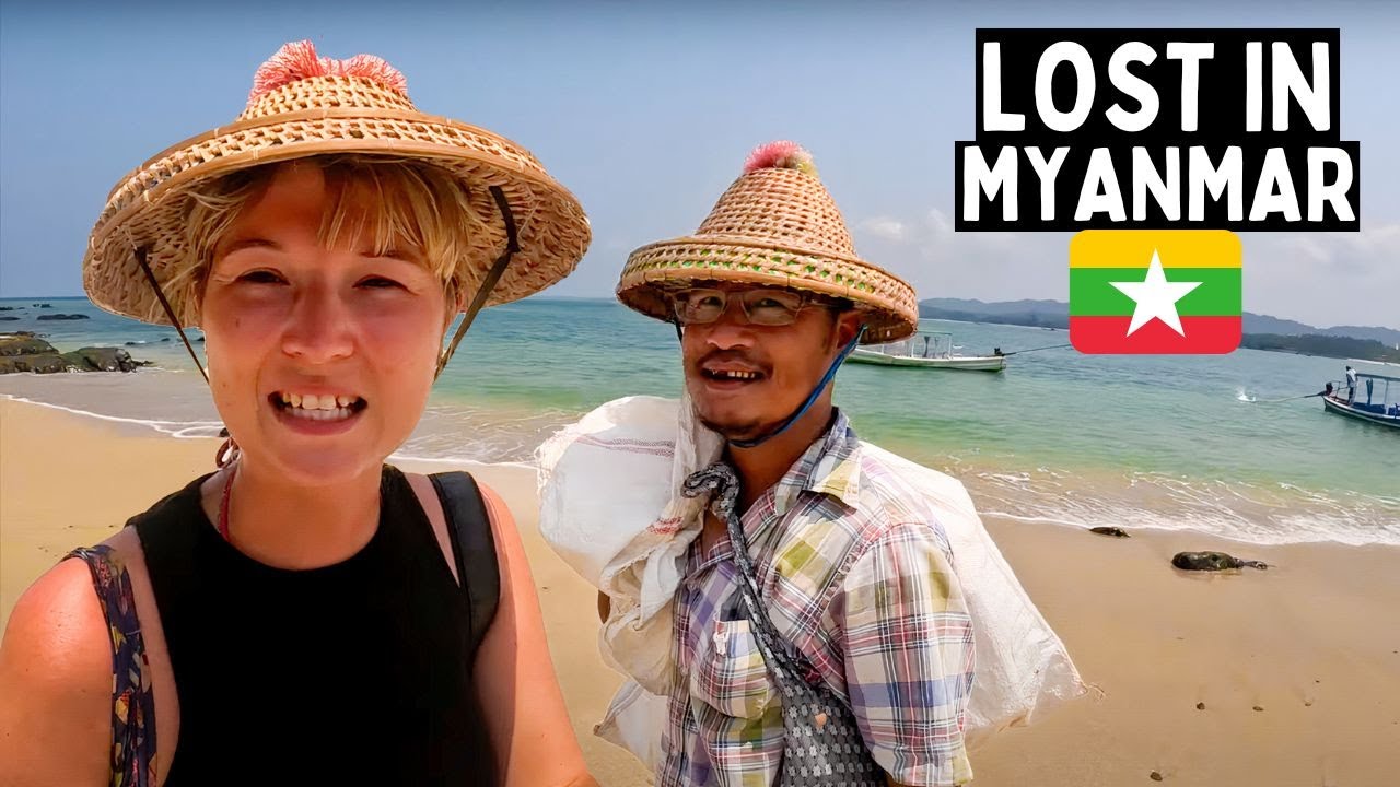 Lost in Myanmar’s WAR Torn Town 🇲🇲 CRAZY Locals in Rakhine State
