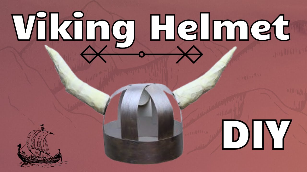 How to Make a Viking Helmet at Home. Carnival ball, accessories.