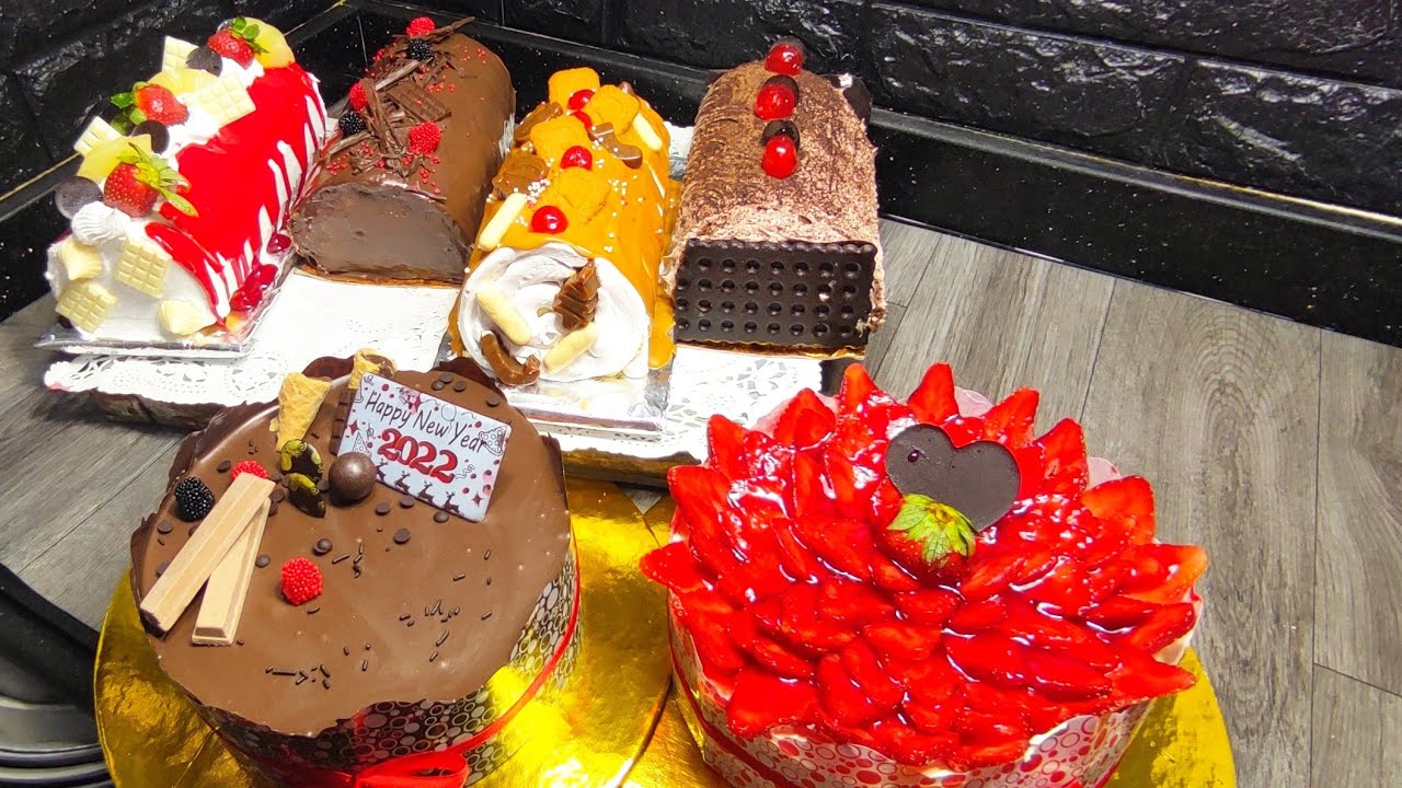 السويسرول من غير ما يتكسر واحلى 2تورتة من بواقى الكيك كل ده بكيلو اسبونج #cake_decorating