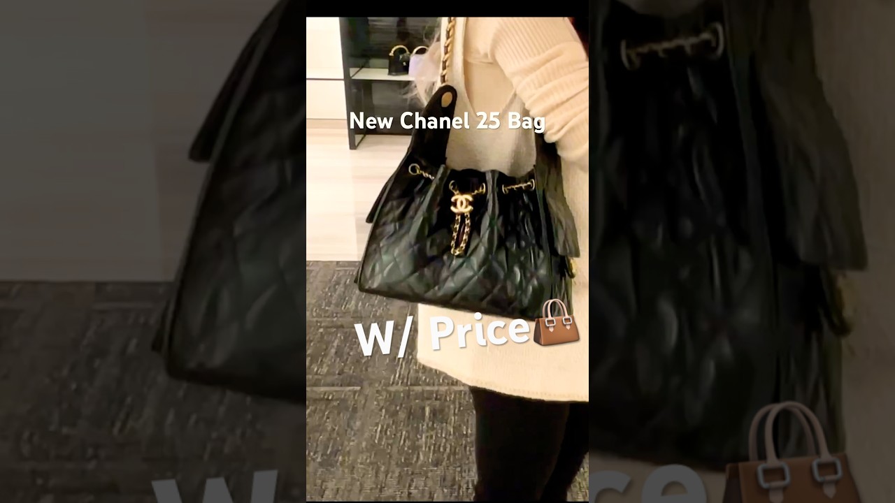 Сумка Chanel 25 с ценой | Маленькая сумка Dua Lipa Chanel 25 | Новая сумка-хобо Chanel 25 с ценой