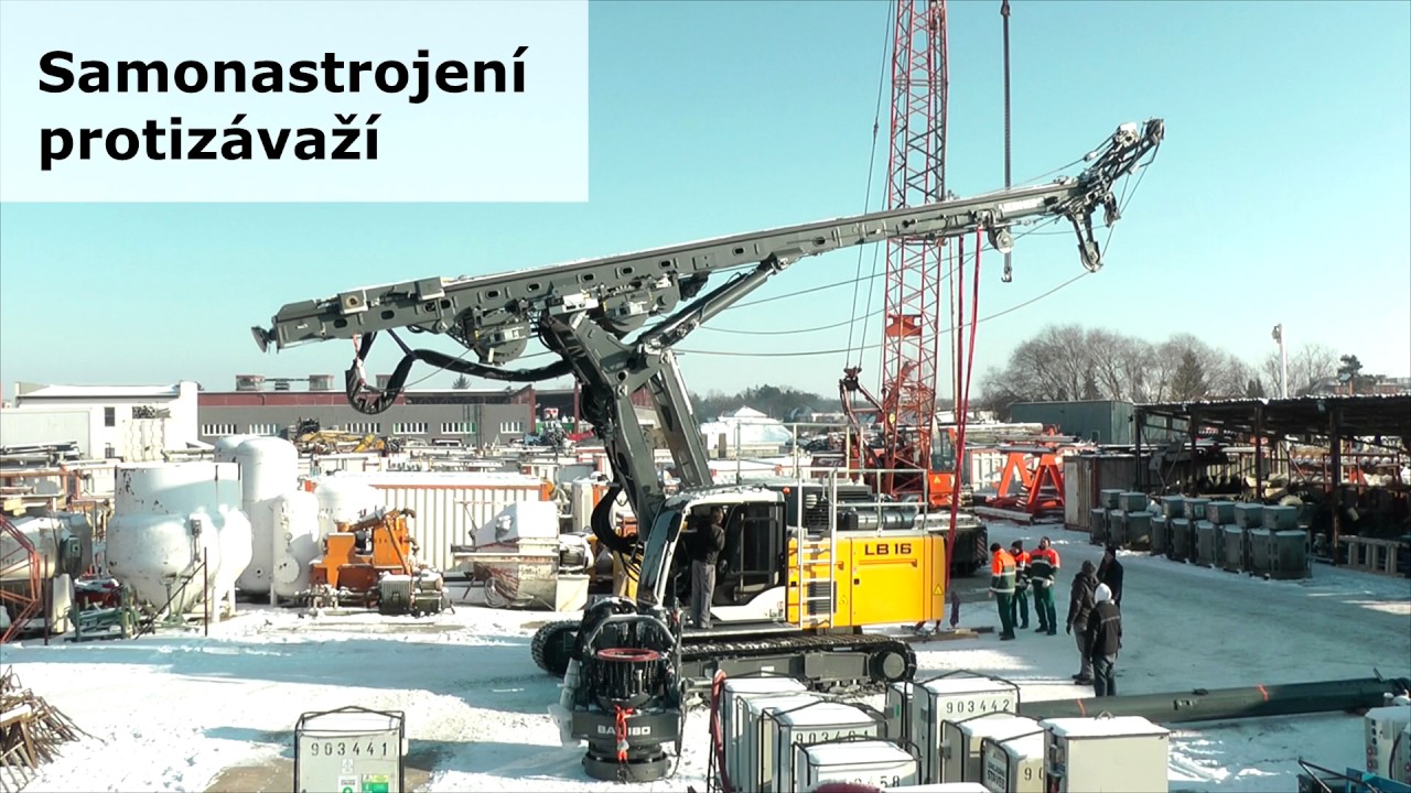 Liebherr LB 16 - sestavení