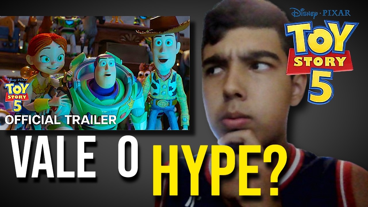 REAGINDO AO TRAILER DE TOY STORY 5!