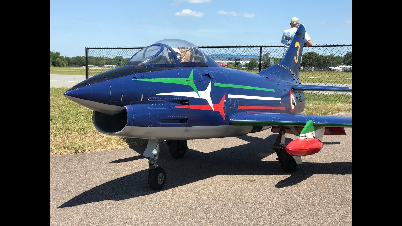 Giant Scale Frecce Tricolori G.91 (Pirotti) -- Top Gun Invitational 2018