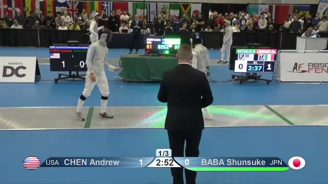 Washington DC Grand Prix 2024 SMF - L32 - Andrew Chen USA v Baba Shunsuke JPN