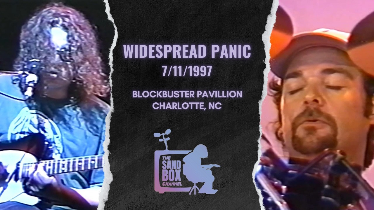 Widespread Panic ~ 7/11/1997 Blockbuster Pavillion, Charlotte, NC Remastered