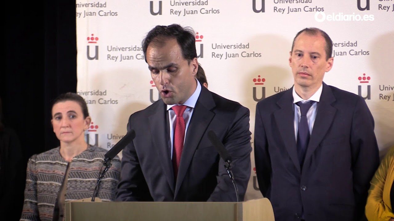 Rueda de prensa completa del Rector de la URJC
