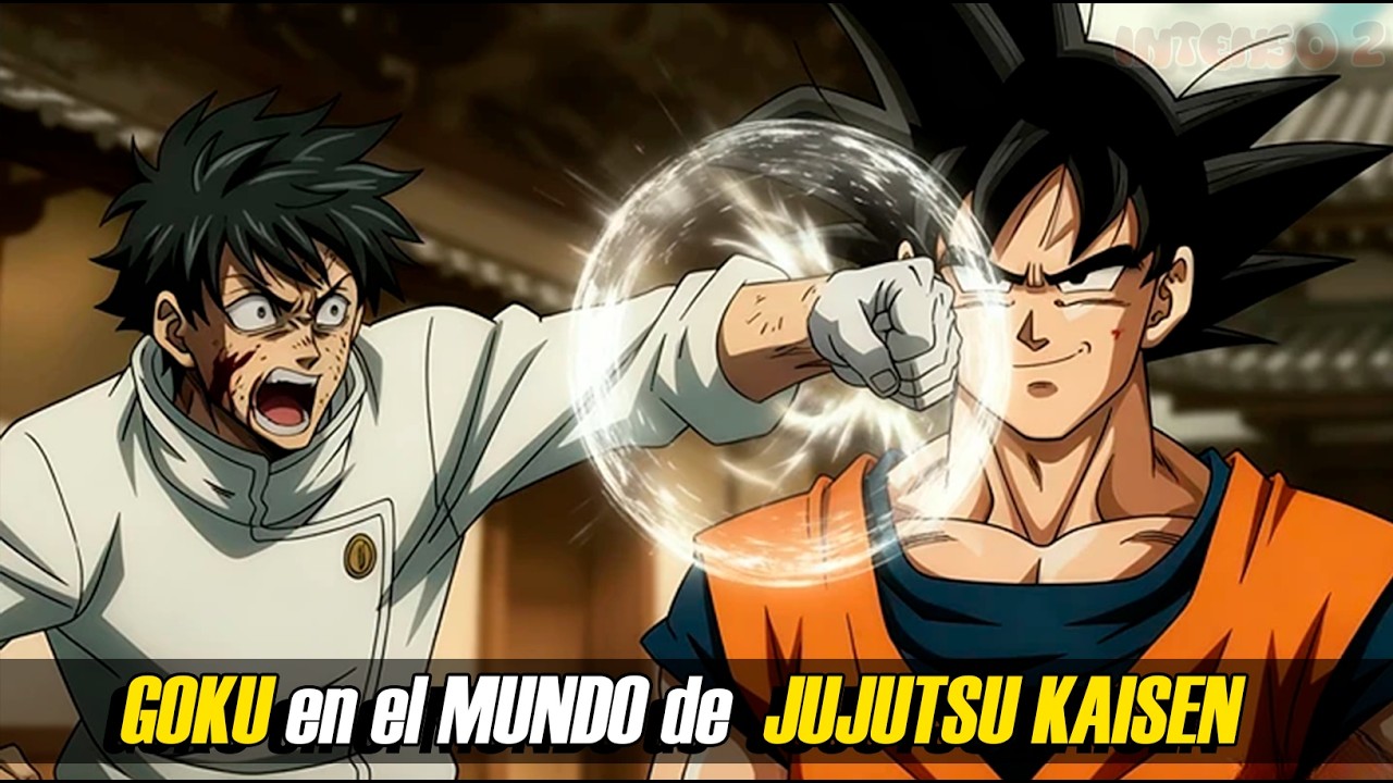 ¿Que pasaría si GOKU  iba a JUJUTSU KAISEN | PELÍCULA COMPLETA 2025