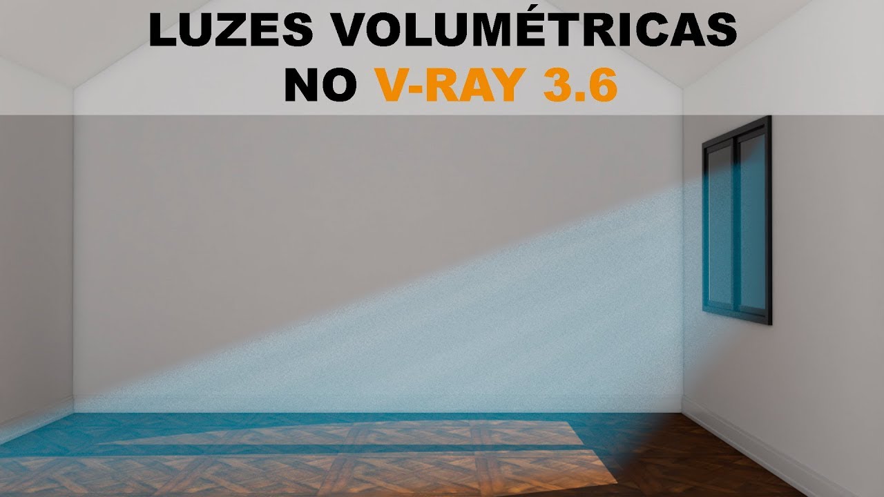 Luz volumétrica no V-Ray 3.6 para sketchup