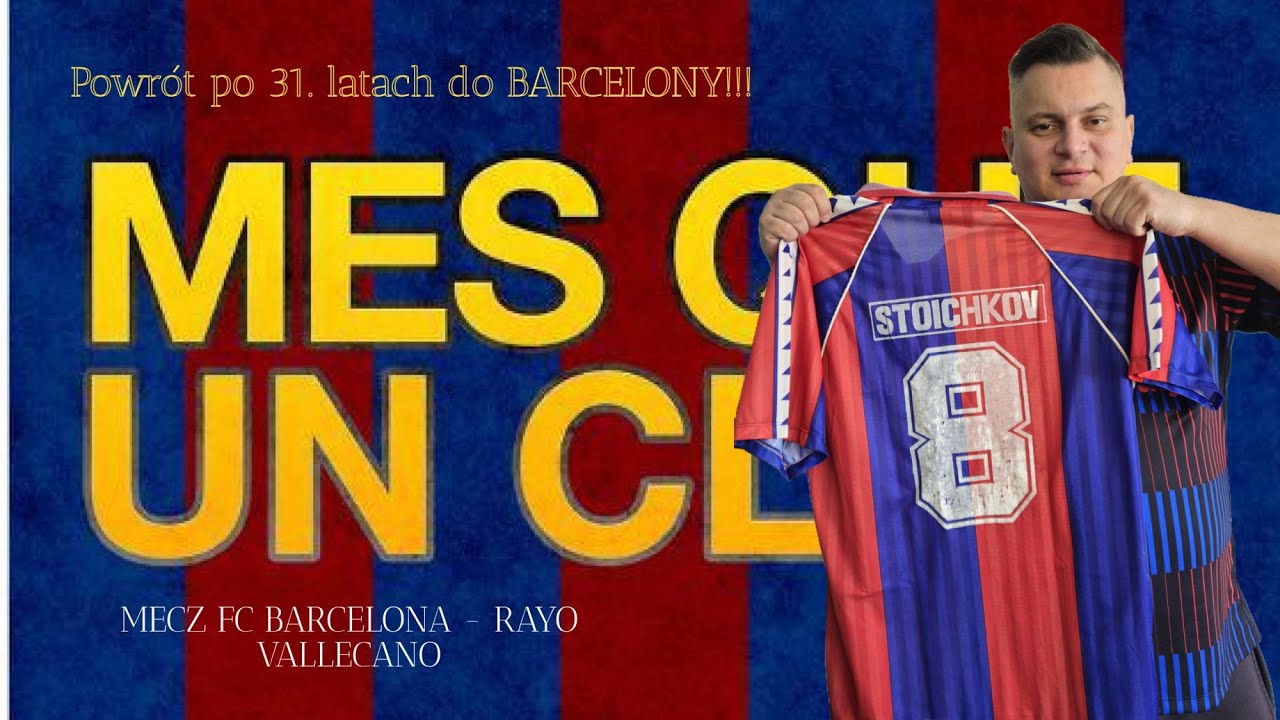 🚘 BARCELONA PO 31. LATACH!! MECZ BARCA - RAYO VALLECANO 1:0