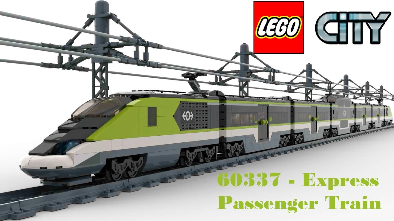 LEGO&reg; - 60337 - Express Passenger Train #shorts