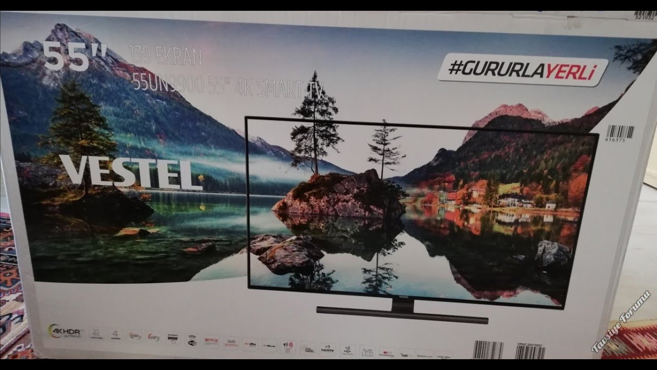 Vestel 55UN9900 Teknik Özellikleri (video açıklamasına bak)