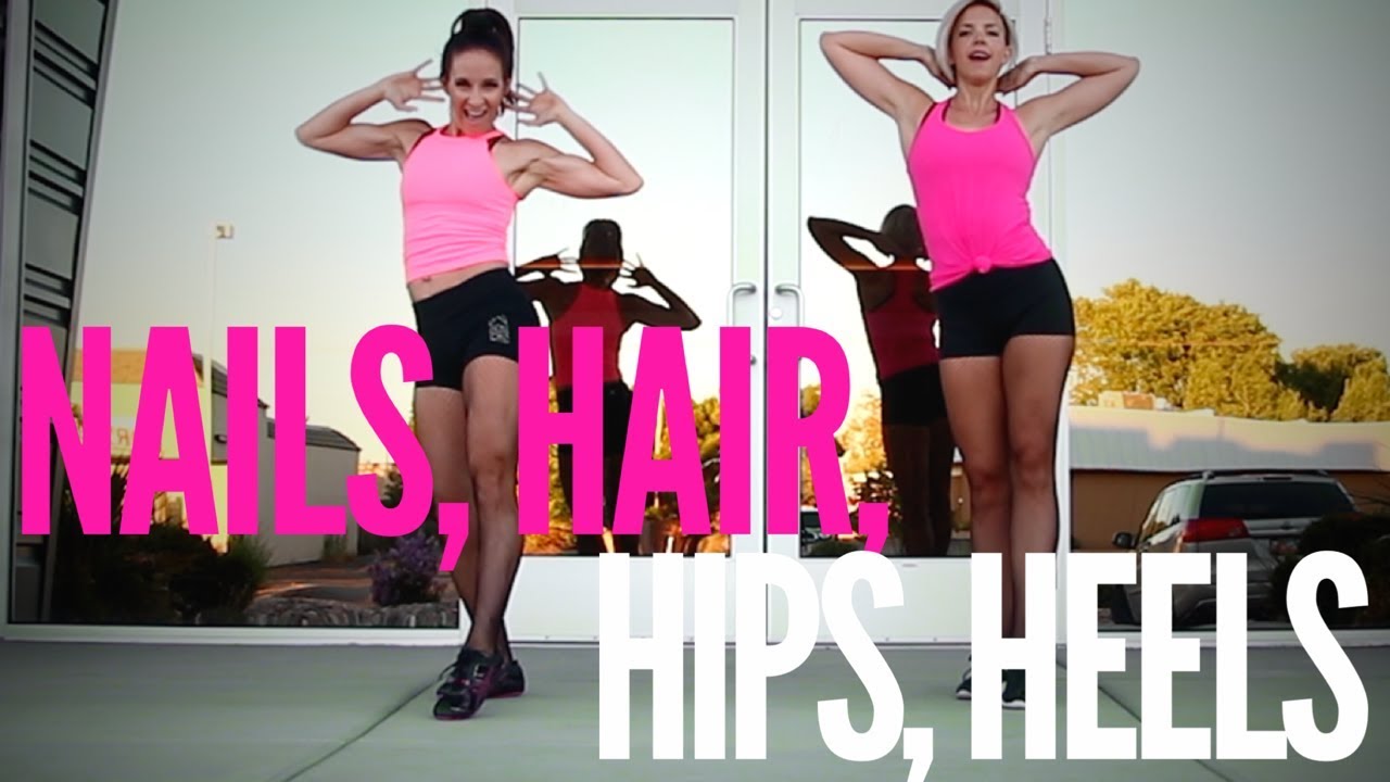 Work It to Nails, Hair, Hips, Heels for Zumba Dancefit Workout/ H-Town Dancefit